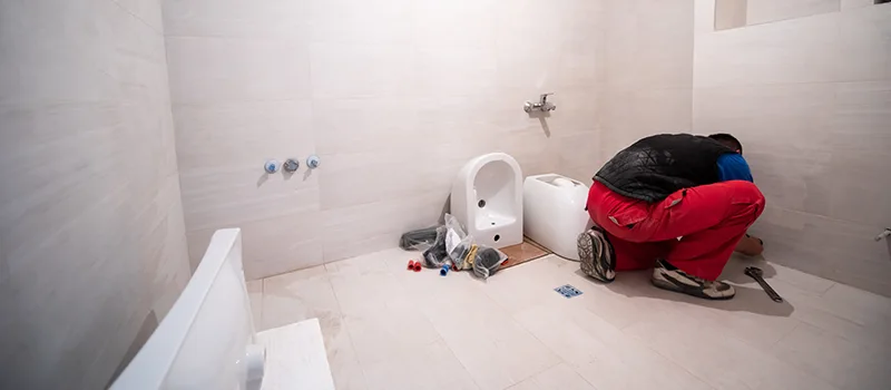 Basement Bathroom Shower Installation in Georgina, Ontario