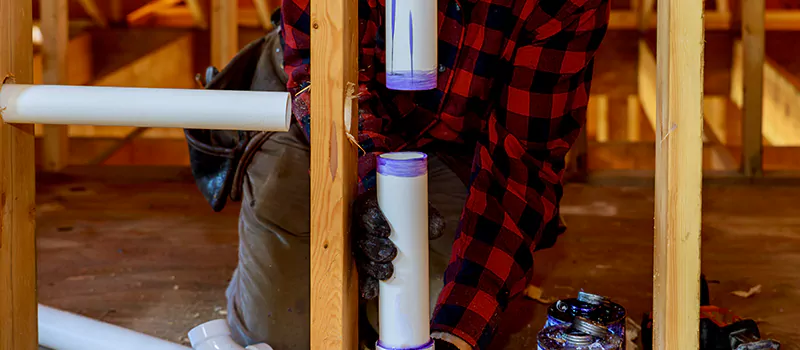Process of Rough In Plumbing in Georgina, Ontario
